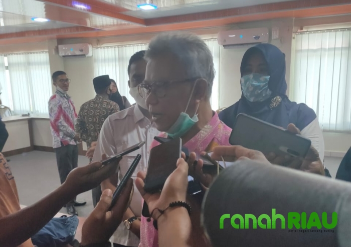 Anggota Komisi II DPR RI Dr. H Syamsurizal, SE.MM Kunker ke Kantor KPU Bengkalis