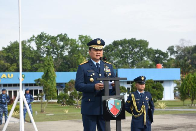 DANLANUD RSN PIMPIN UPACARA PERINGATAN HARI LAHIR  PANCASILA
