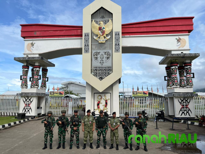 Ditjen Strahan Kemhan RI Lakukan Kunjungan Kerja Monev Satgas di Perbatasan