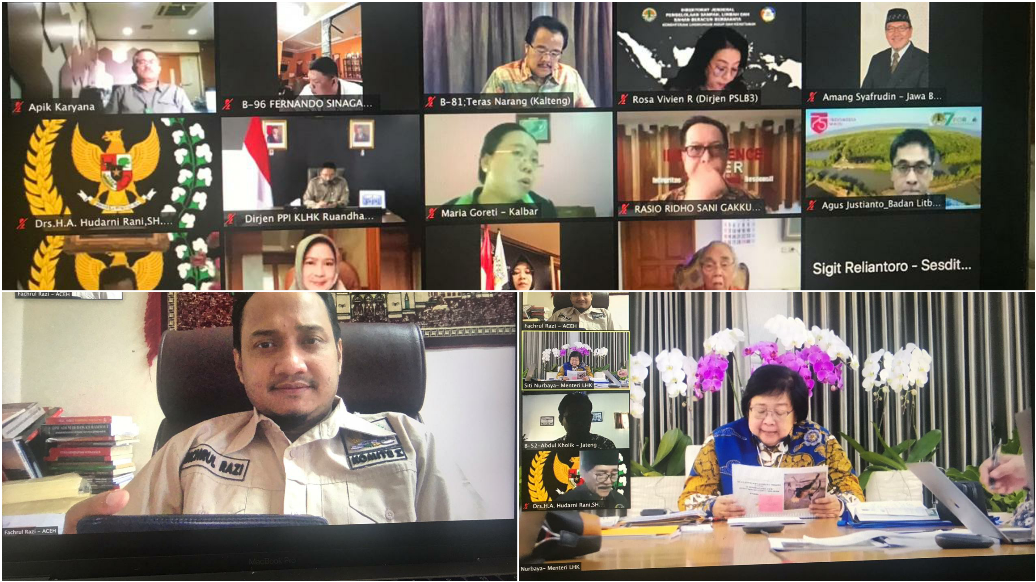 Fachrul Razi: Konflik Kehutanan dan Reforma Agraria akan Diselesaikan Melalui Tim Kerja bersama KLH