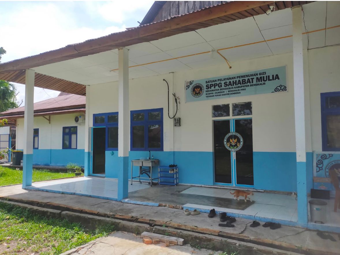 Tanpa Kejelasan, Bangunan Aset YPPI Bengkalis Dijadikan Tempat SPPG