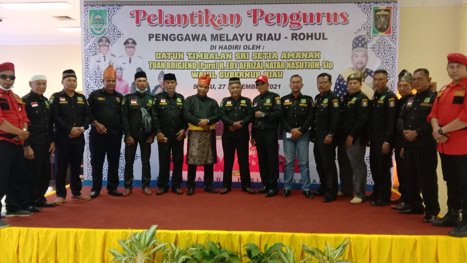Joko Fiknizal Ucapkan Tahniah Atas Pelantikan Penggawa Rohul