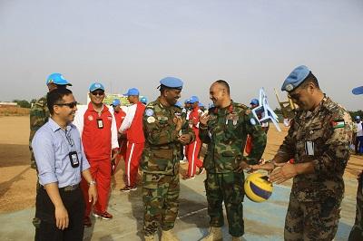 Tujuh Negara Misi PBB Ikuti Turnamen Sektor Barat di Darfur