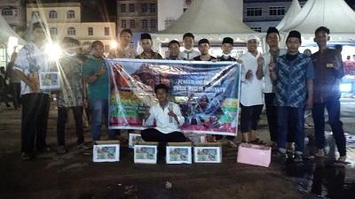 Aksi Solidaritas Rohingya, Pejuang Subuh Tembilahan Lakukan Penggalangan Dana