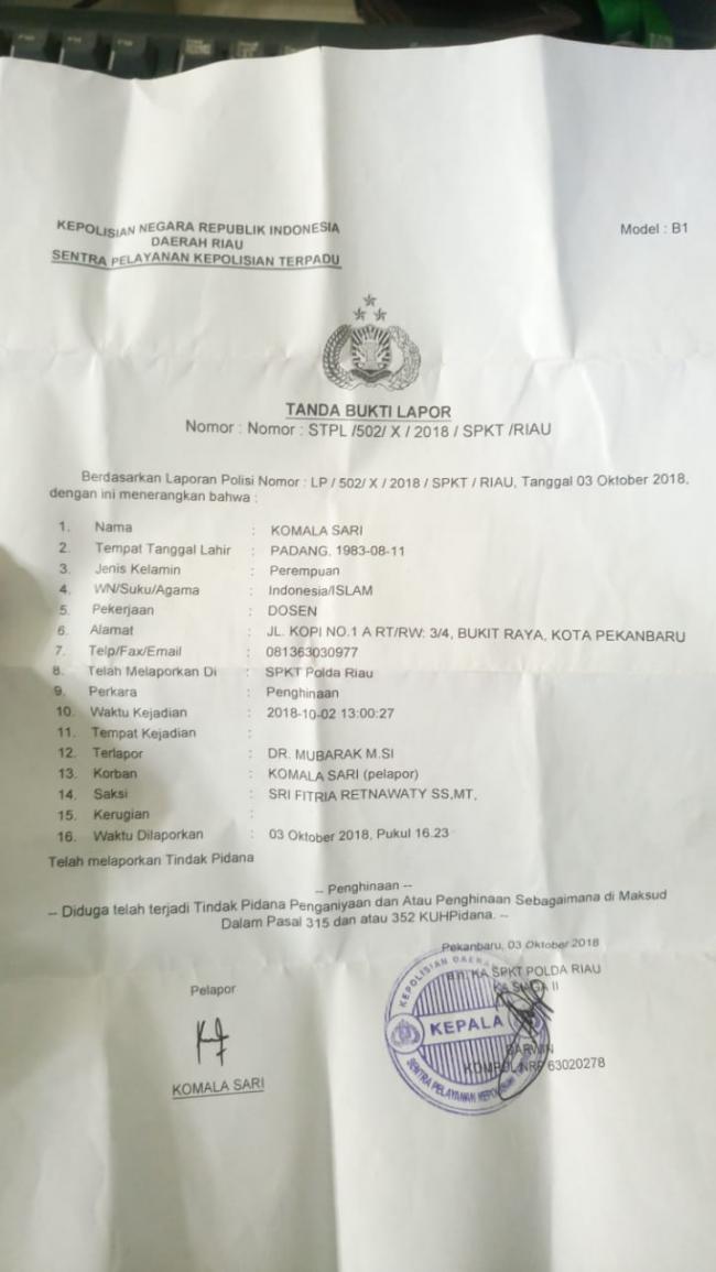 Komalasari : Saya Dibilang Binatang Tidak Bermoral