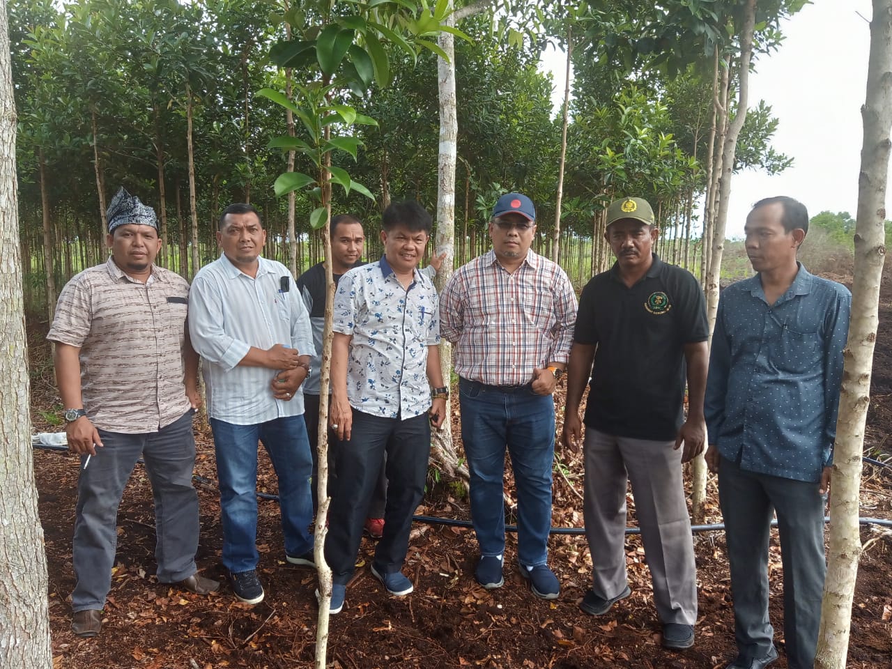 Budidaya Gerunggang : Kadiskop Bengkalis Herman Fasilitasi Koperasi IPMPL Dengan Investor Lokal