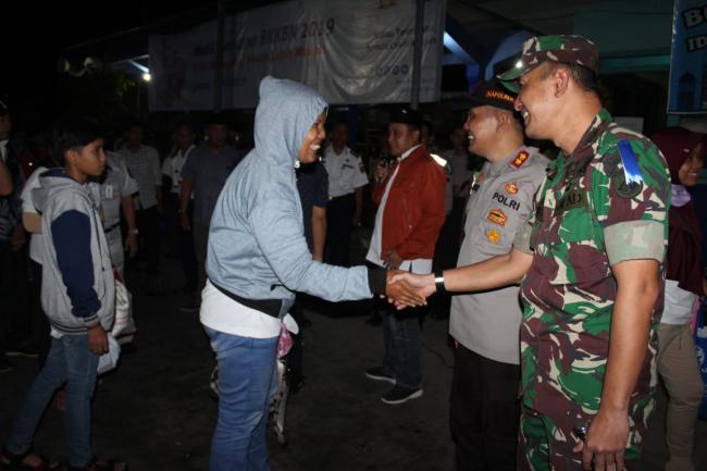 TNI,POLRI Bareng PT BUMN bersama Forkopimda,jemput pemudik gratis angkutan lebaran  2019 