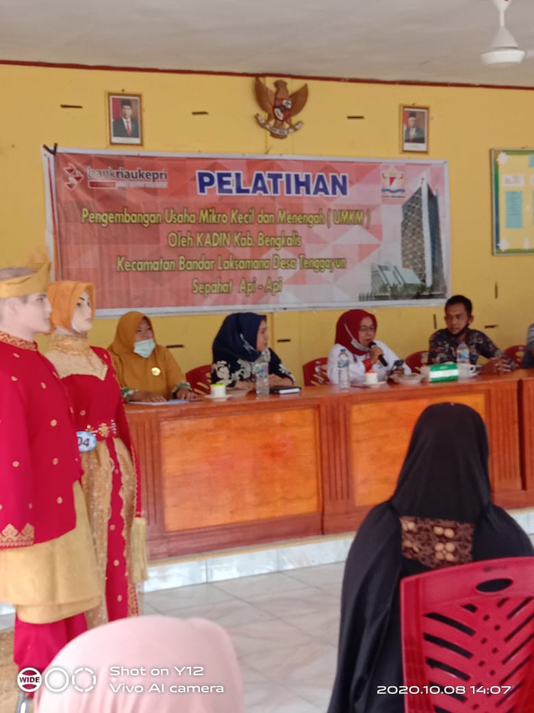 Nina : KADIN Bengkalis Edukasi 12 UMKM Bandar Laksemana