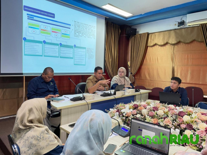Pemkab Kampar Bersama BPS Bahas Statistik Sektoral untuk Tahun 2025