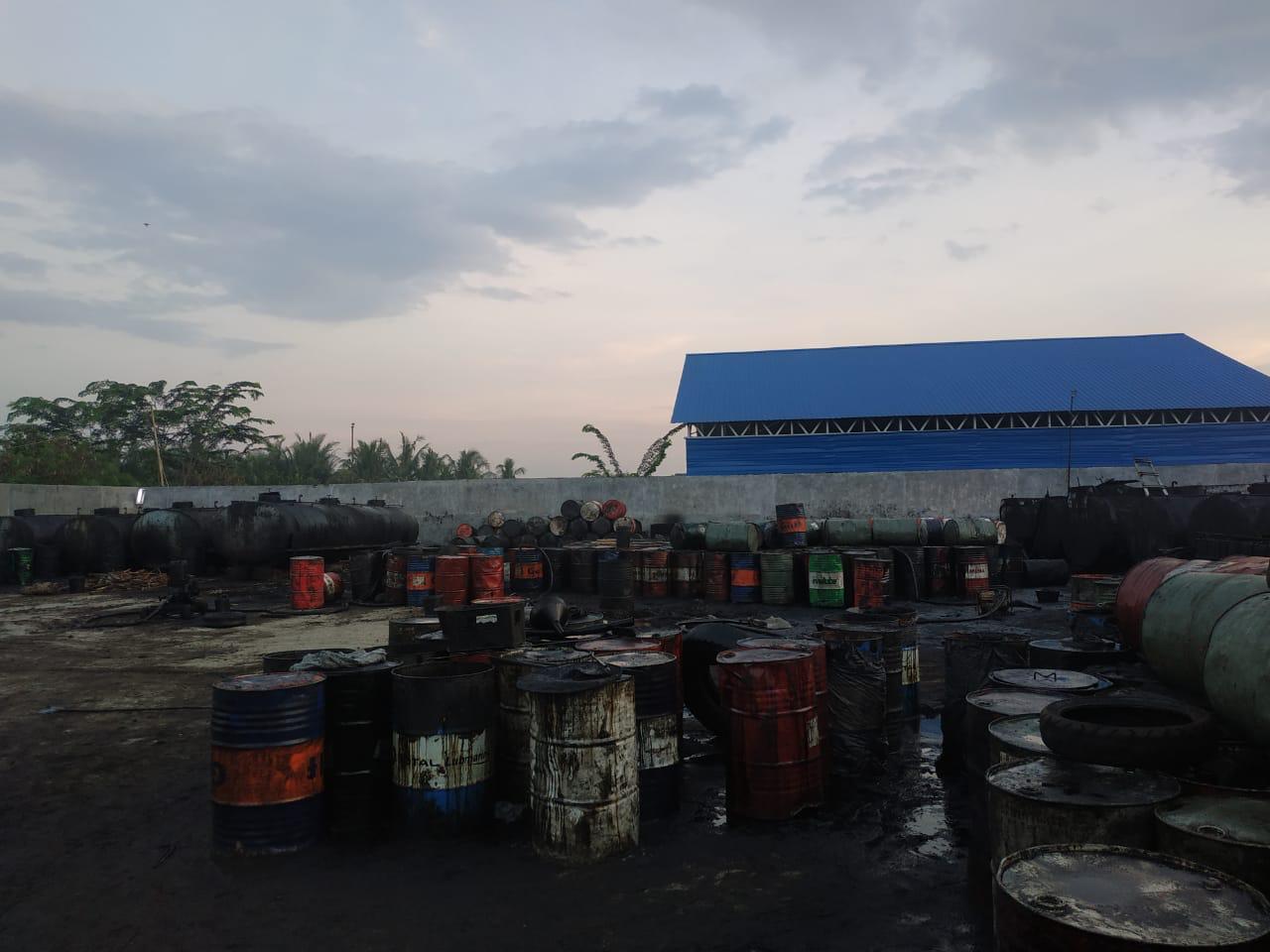 Rugikan Negara 2,4 Miliar Rupiah, Polda Riau Tangkap 5 Pelaku Jaringan Ilegal Taping Antar Provinsi