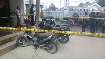 Dua Bank di Tembilahan Dilempar Bom Molotov