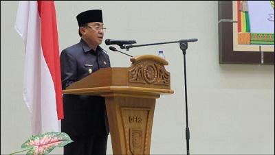 Bupati Inhil Sampaikan Progres PAD Dari Sektor Penerimaan Pajak