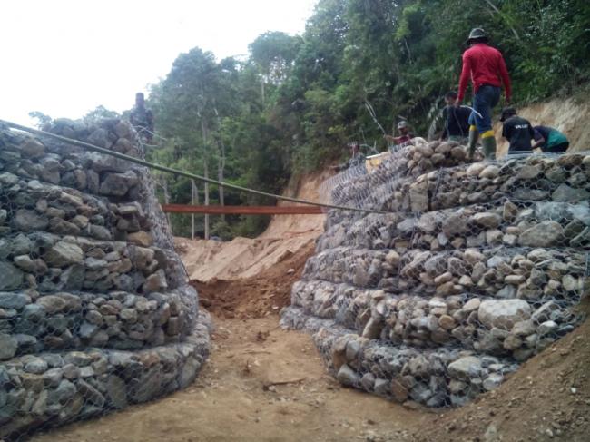 Jembatan II Sedikit lagi Rampung Ini Harapan Danramil