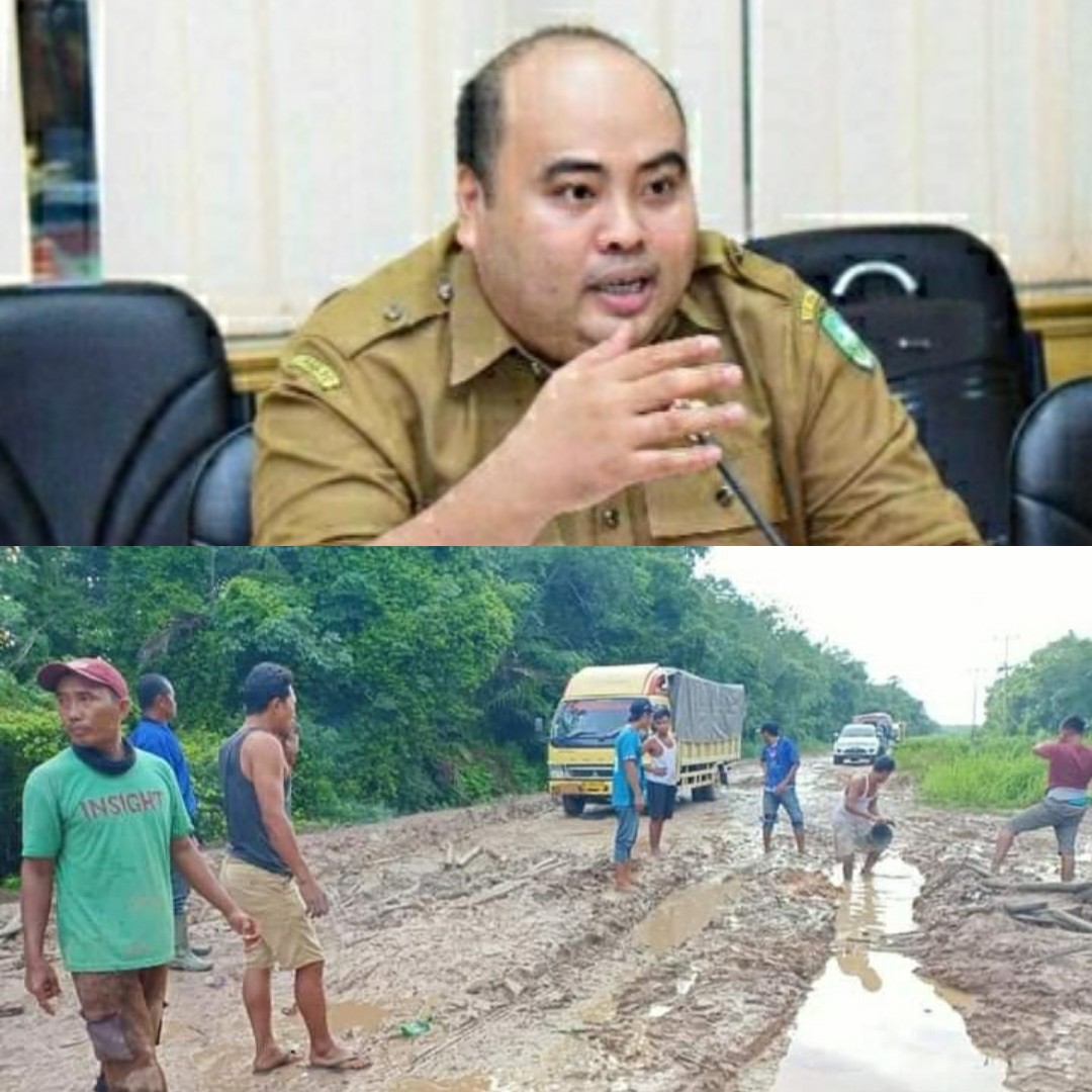 Jalan Poros di Kecamatan Rupat Rusak Parah, Dinas PUPR Bengkalis Segera Lakukan Perbaikan