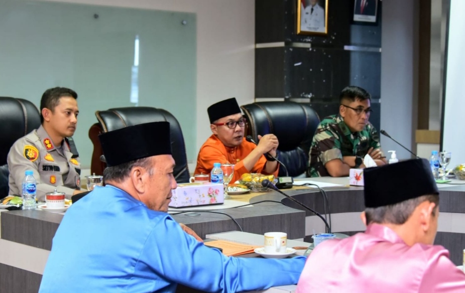 Bupati Bengkalis Hadiri Rakor Kesiapsiagaan Penanggulangan Karhutla