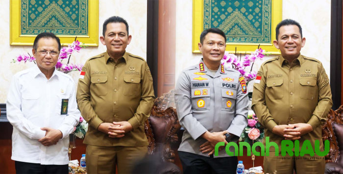 Gubernur Kepri Terima Kunjungan Ketua Pengadilan Tinggi dan Kapolresta Tanjungpinang