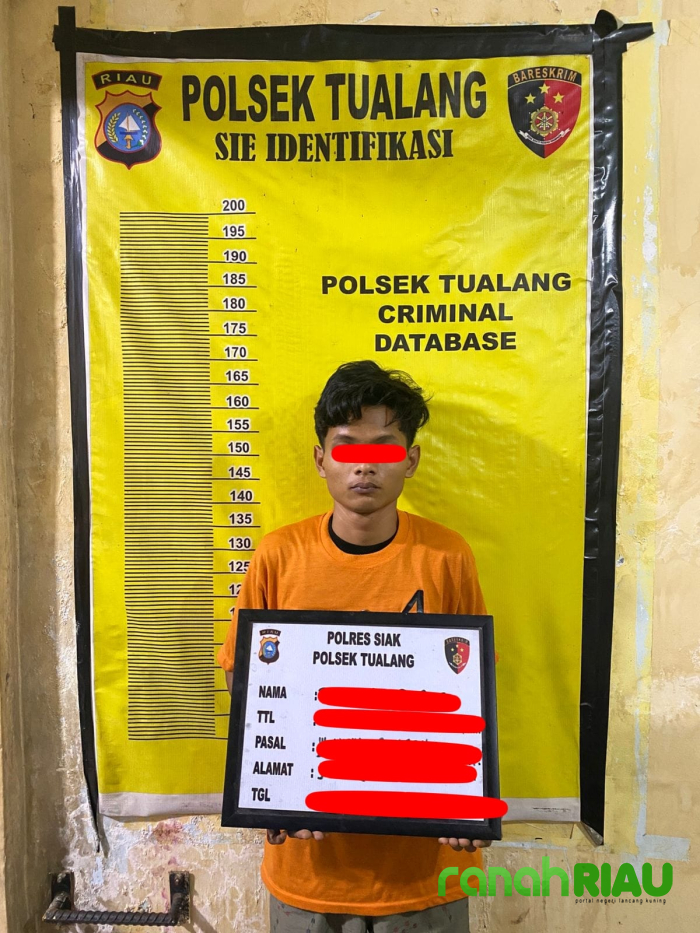 Ringkus Bandar Dan Kurir Sabu di Perawang, Polsek Tualang: Pelaku Merupakan Residivis