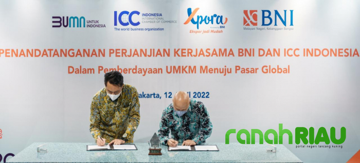 Dorong UMKM Go Global, BNI Xpora Gandeng ICC Indonesia