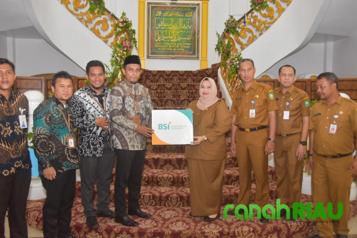 Bupati Bengkalis Terima Silaturahmi BSI Cabang Bengkalis