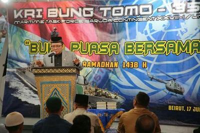 KRI Bung Tomo-357 Adakan Buka Puasa Bersama