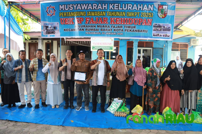 Wali Kota Puji Kinerja UEK-SP, Fajar Kehidupan Raih Peringkat Terbaik di Pekanbaru