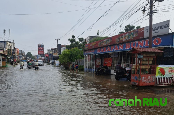 Hujan Menggila, Riau terancam Tenggelam? BPBD Warning Keras: Semua daerah Wajib Siaga!