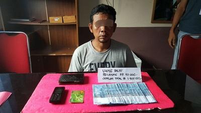 Bermaksud Mencari Info Transaksi Narkoba, Eh Malah Pria Punya Uang Palsu Ini di Tangkap