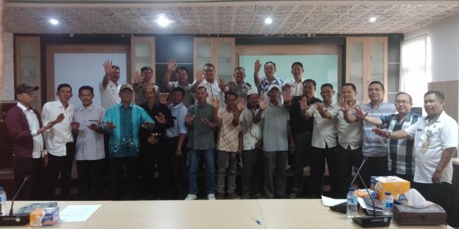 Pemkab Inhil Mediasi PT BPLP Dengan Kelompok Masyarakat Desa Seberang Sanglar