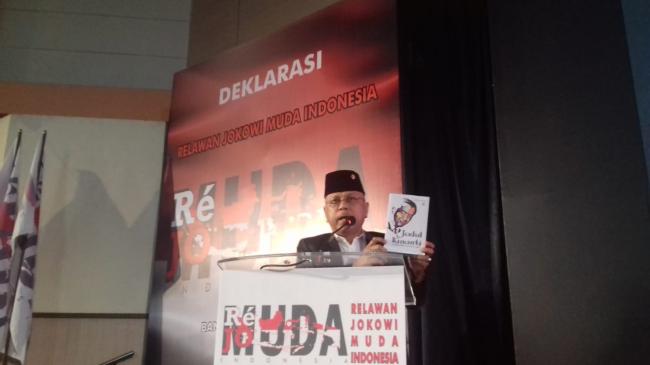 Relawan Jokowi Minta #2019gantipresiden Hentikan Kegiatan