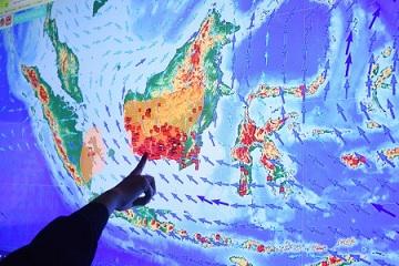 12 Titik Panas Terpantau di 5 Kabupaten Pagi Ini