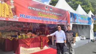 Pameran Stand Pemkot Gunung Sitoli ikut ramaikan Kemeriahan Festival