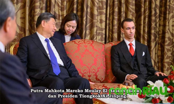 Perintah Raja Maroko, Putra Mahkota Moulay El Hassan sambut Presiden Tiongkok di Casablanca