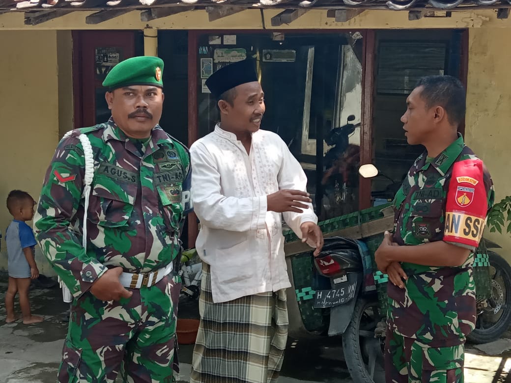 Demi suksesnya TMMD ke 105, Komandan SSK tingkatkan Komunikasi sosial.