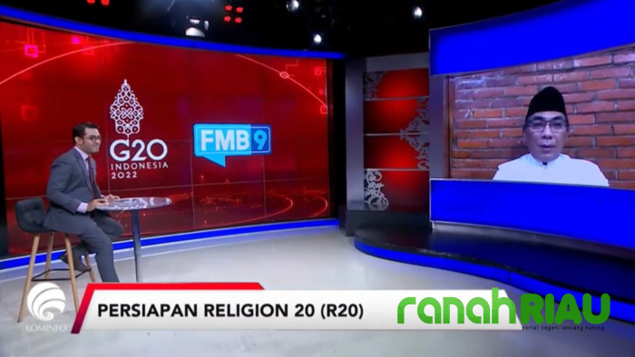 Forum Religion twenty, Ajakan gotong royong menuju Kedamaian 