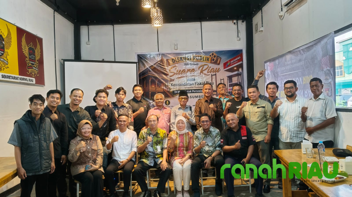 Dari Kedai Kopi, Suara Kegelisahan Fiskal Riau Menggema