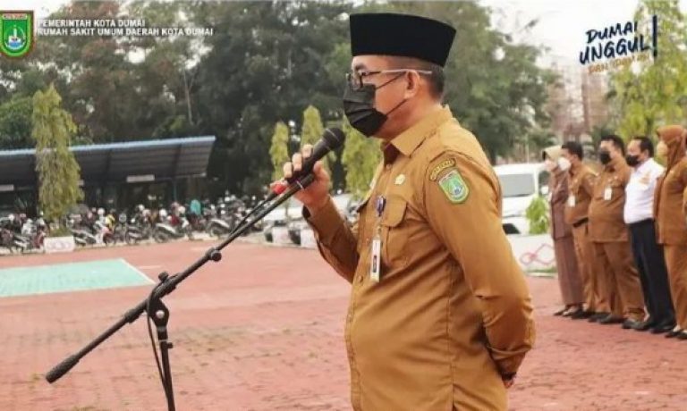 Direktur RSUD pimpin langsung Apel di lingkungan Pemko Dumai