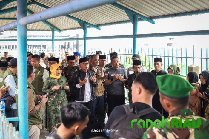 Lepaskan Rombongan Kafilah Kepulauan Meranti, Asmar: Jaga etika, nama baik daerah dan Kesehatan