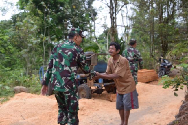 Akses Jalan Baru Program TMMD untuk Persingkat Waktu