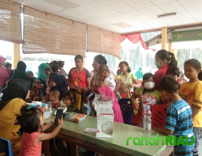 200 Warga Kunjungi Posko Pengobatan di Desa Gading Sari