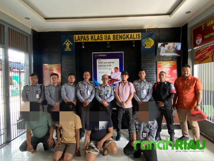 Satresnarkoba Tetapkan Tersangka Temuan Narkotika di Lapas Bengkalis