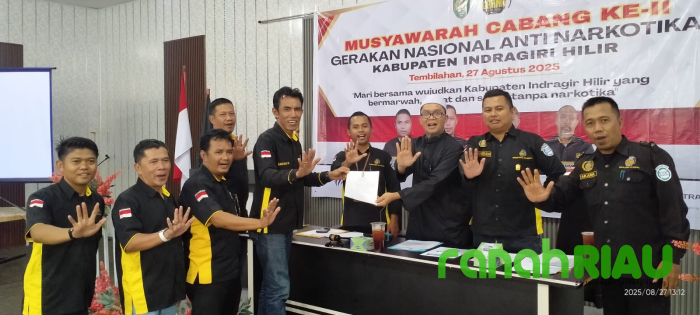 Haji Budiansyah Aklamasi di Muscab Ke-II Granat Inhil