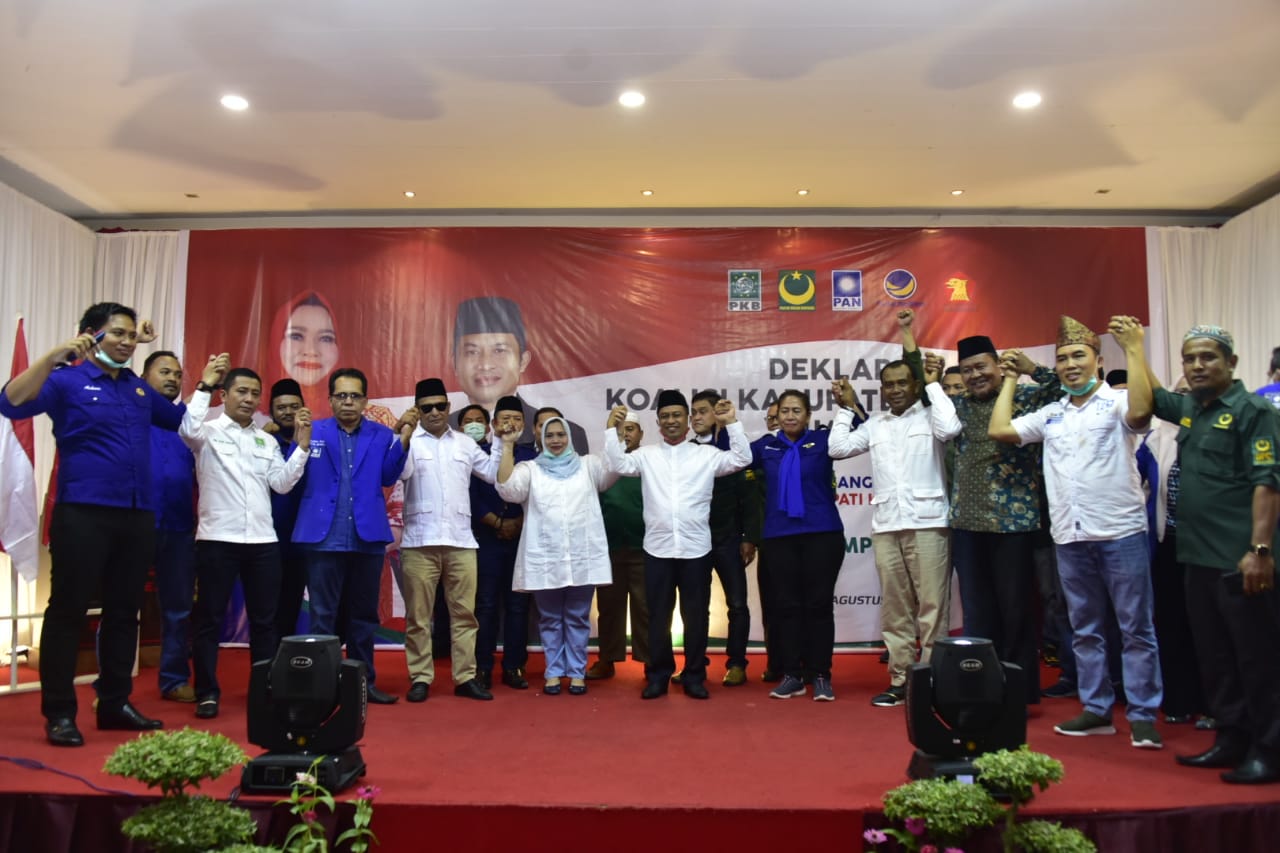 Pilkada 2020, Lima Parpol Beri Dukungan Penuh dan Berkomitmen Dukung KBS