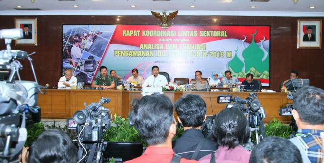 Panglima TNI Ikuti Rapat Koordinasi Lintas Sektoral