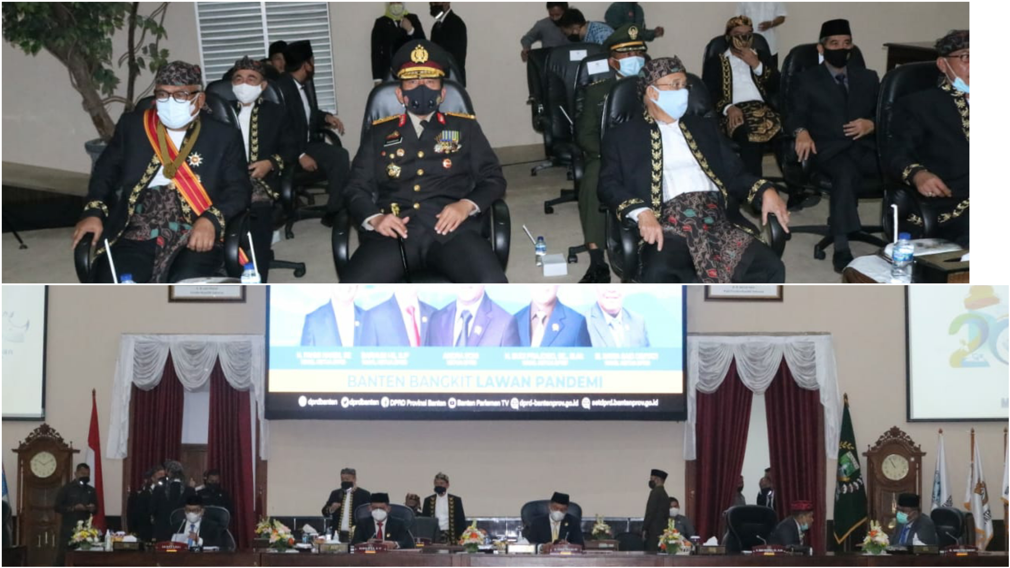 Kapolda Banten Menghadiri Rapat Paripurna Istimewa DPRD Provinsi Banten