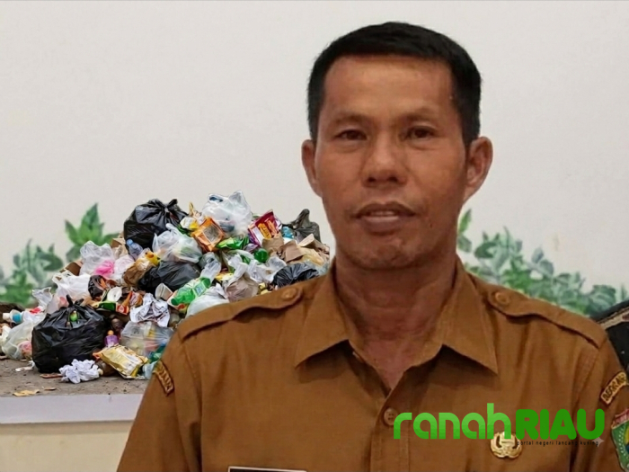 Heboh Sampah Pasar Lubuk Jambi, Camat Kuantan Mudik dan Kadis DLH Saling Lempar