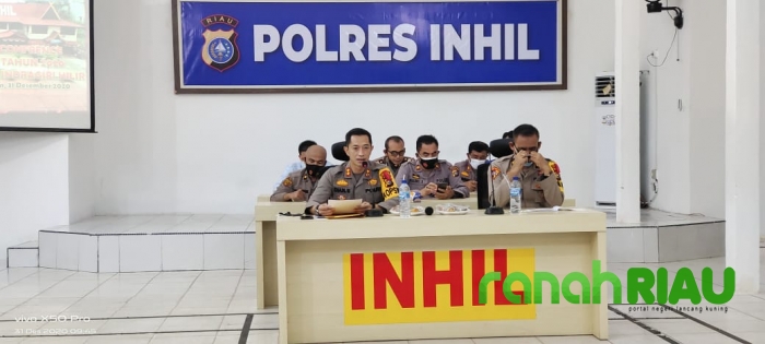 Berikut Daftar Kasus yang Terhimpun di Polres Inhil Sepanjang Tahun 2020