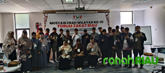 Hasbi Alhudri dari LAZ Ibadurrahman Kembali pimpin Forum Zakat Riau 2025-2028