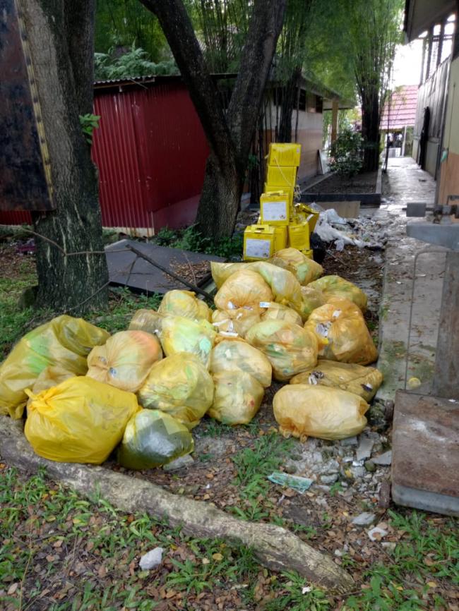 Terkait Temuan Limbah B3 Dilingkungan RSUD Arifin Ahmad, Ini Penjelasannya