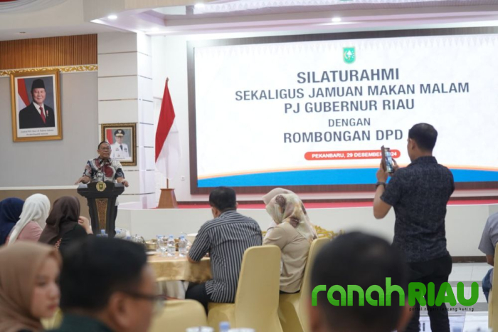 Gelar Jamuan Makan malam bersama Rombongan DPD RI, Ini kata PJ Gubenur Riau