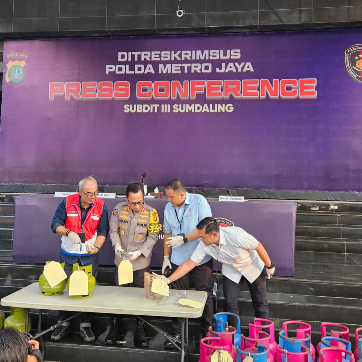 Keberhasilan Polda Metro Jaya Bongkar Kasus Penyalahgunaan LPG Subsidi Diapresiasi